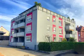 Hochhaus-Fassade